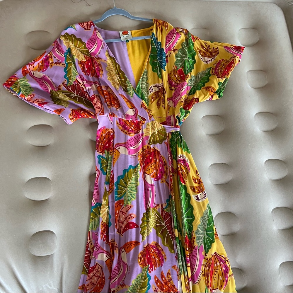 Farm Rio Maxi Wrap Dress